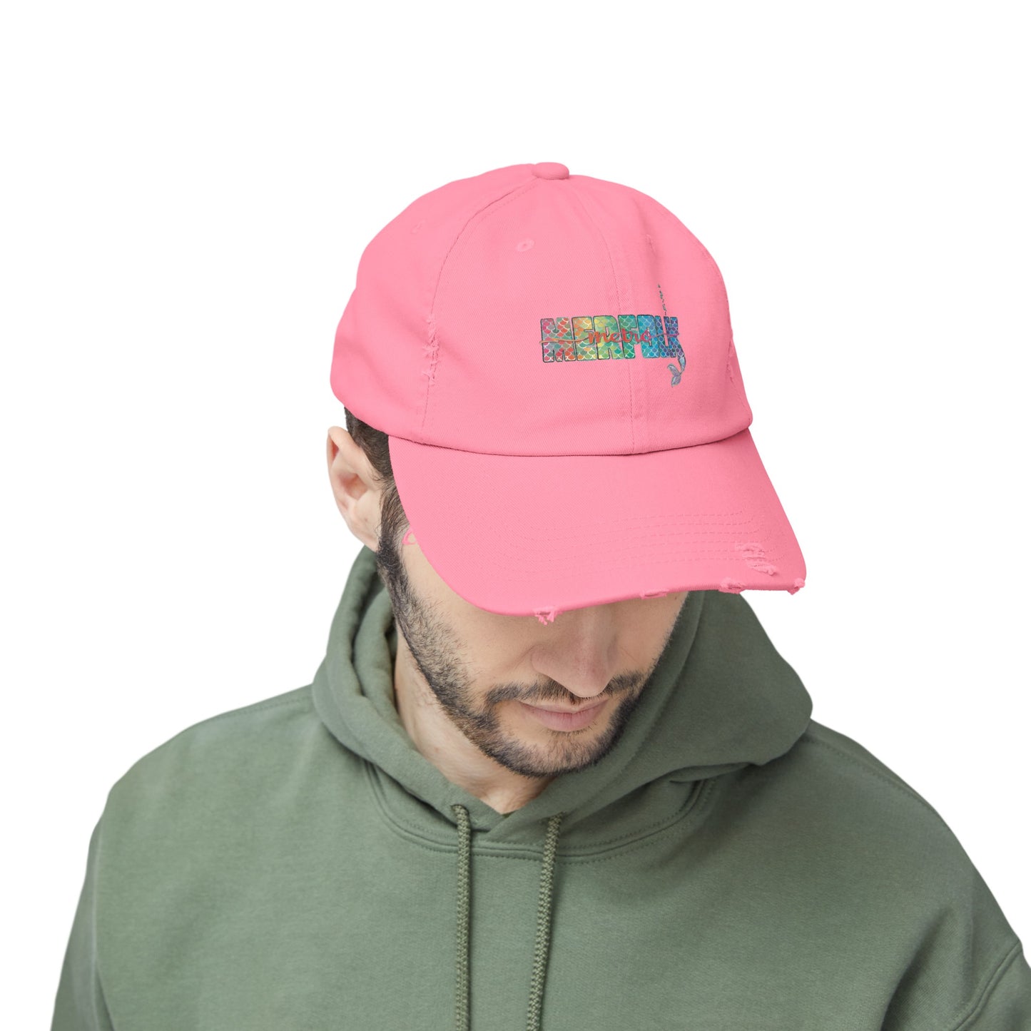 O-fish-al "Metro Merfolk" Distressed Cap