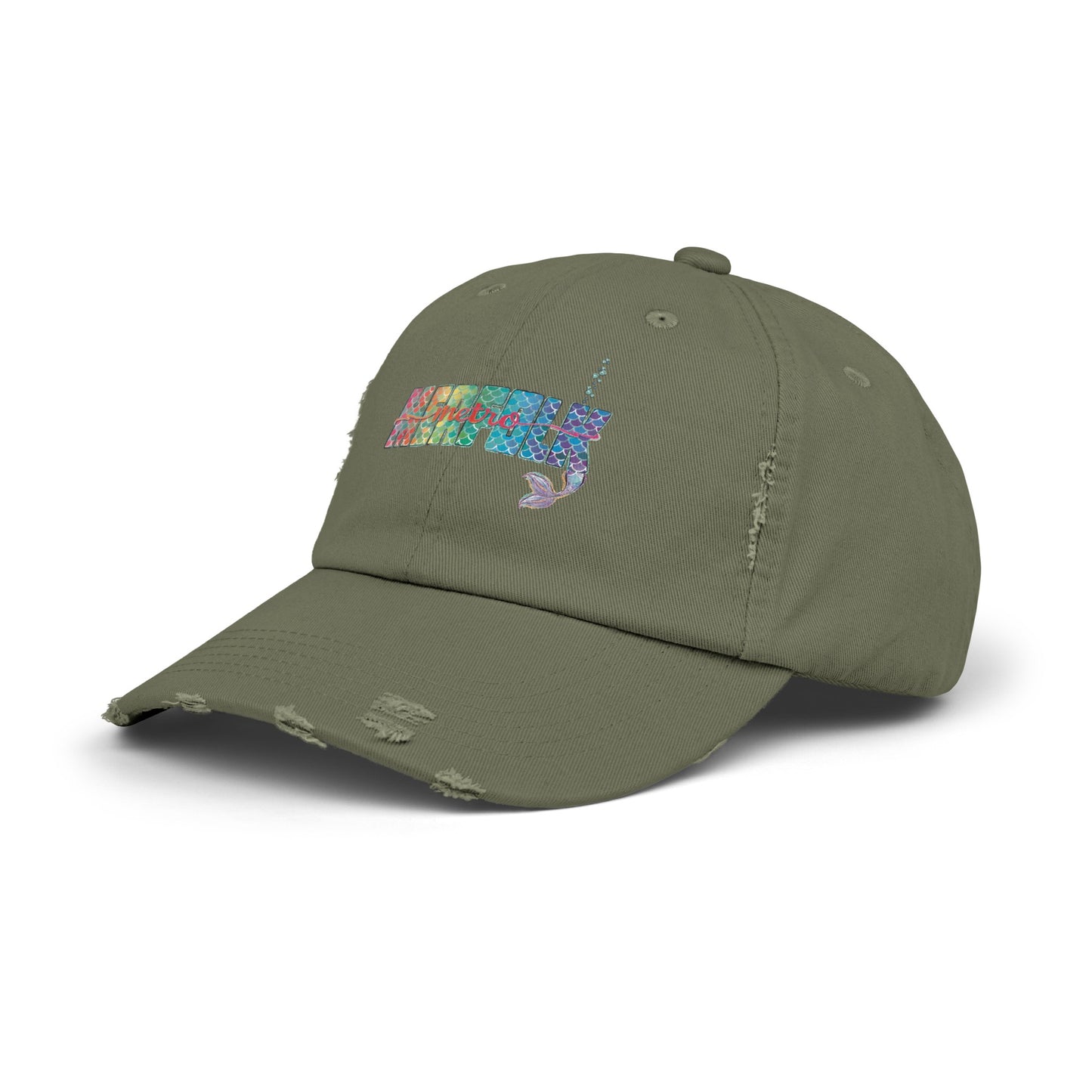 O-fish-al "Metro Merfolk" Distressed Cap