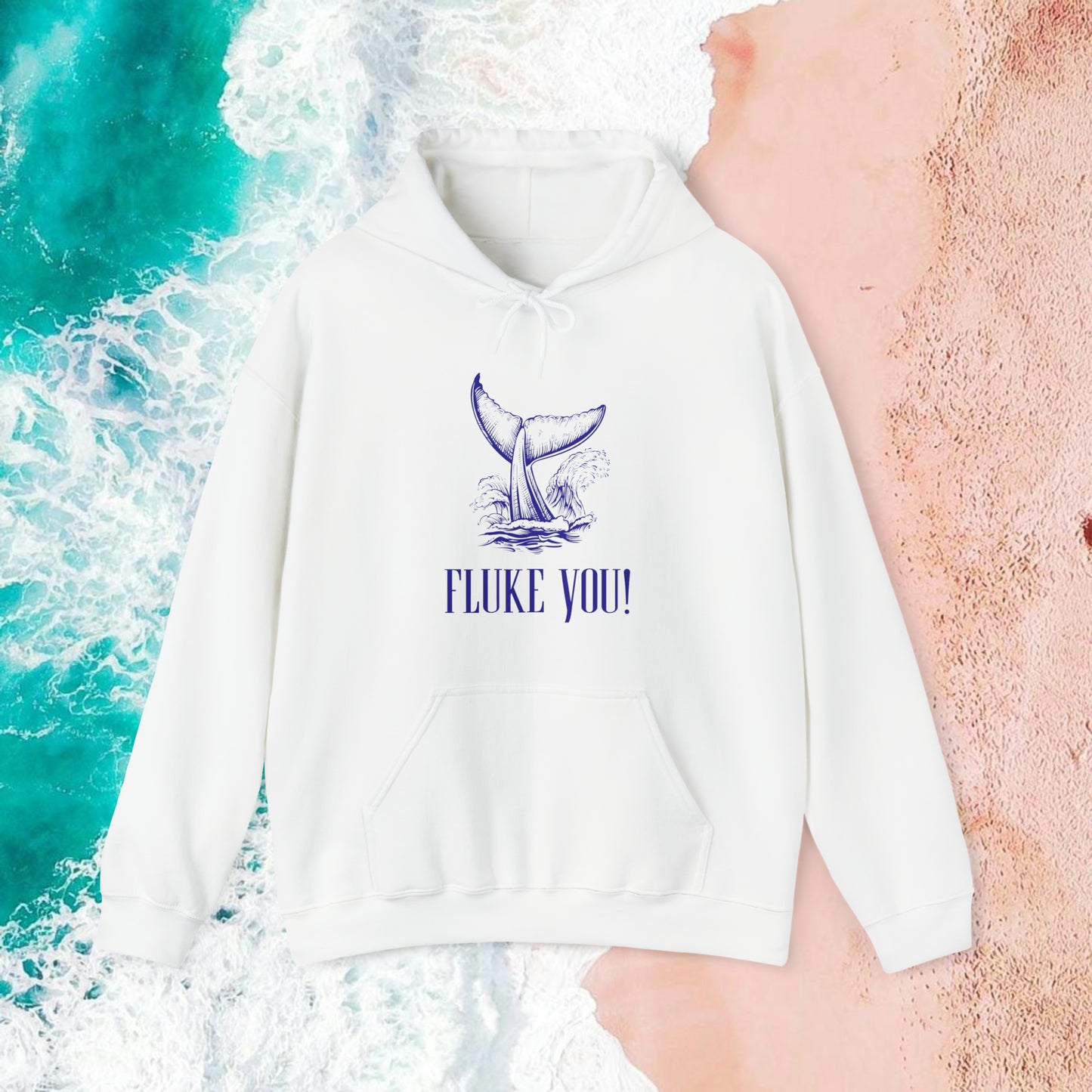“Fluke You!” Nautically Naughty Hoodie