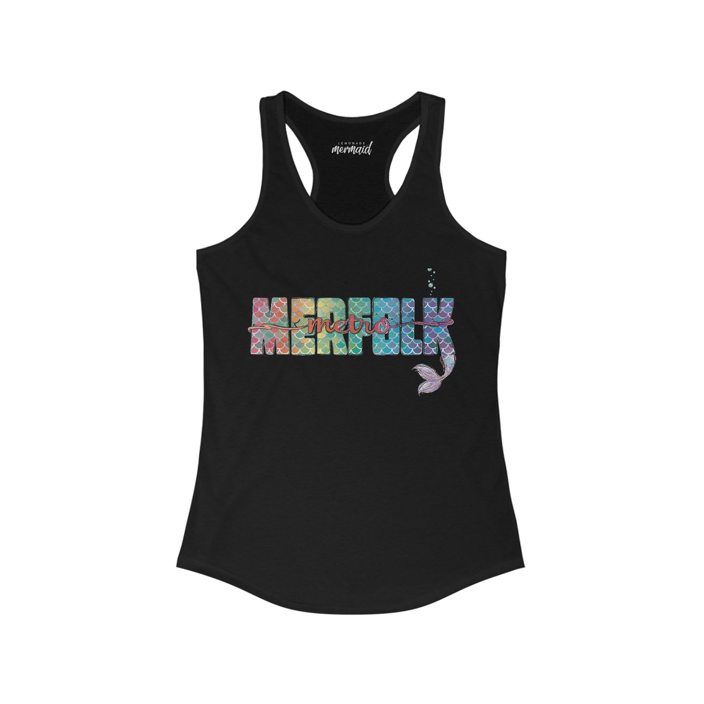 O-fish-al "Metro Merfolk" Racerback Tank