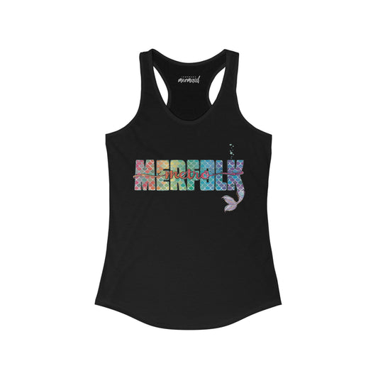 O-fish-al "Metro Merfolk" Racerback Tank