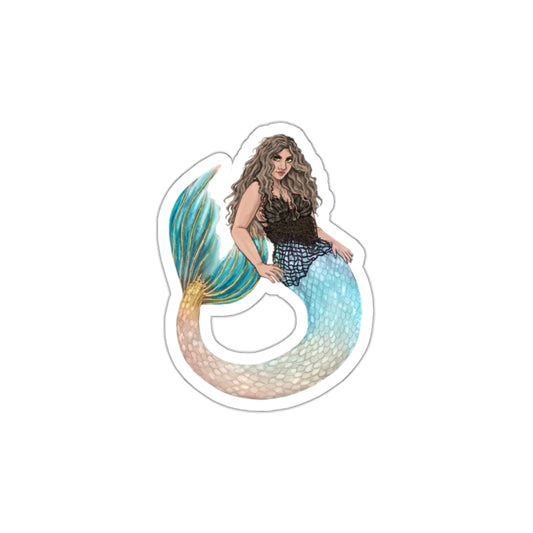"The Lemonade Mermaid" Die-Cut Stickers