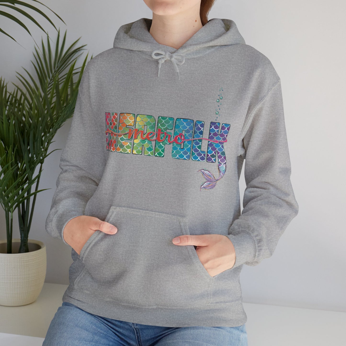 O-fish-al "Metro Merfolk" Unisex Hoodie