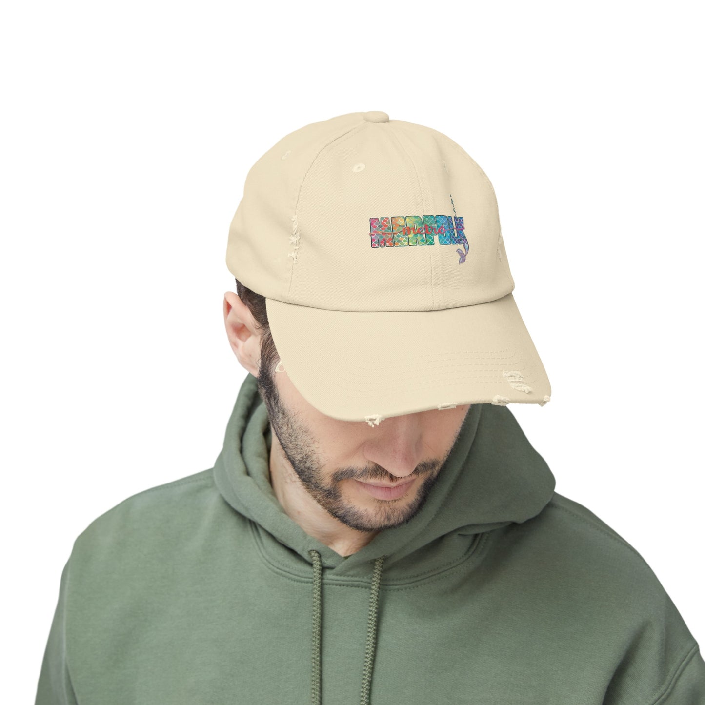 O-fish-al "Metro Merfolk" Distressed Cap