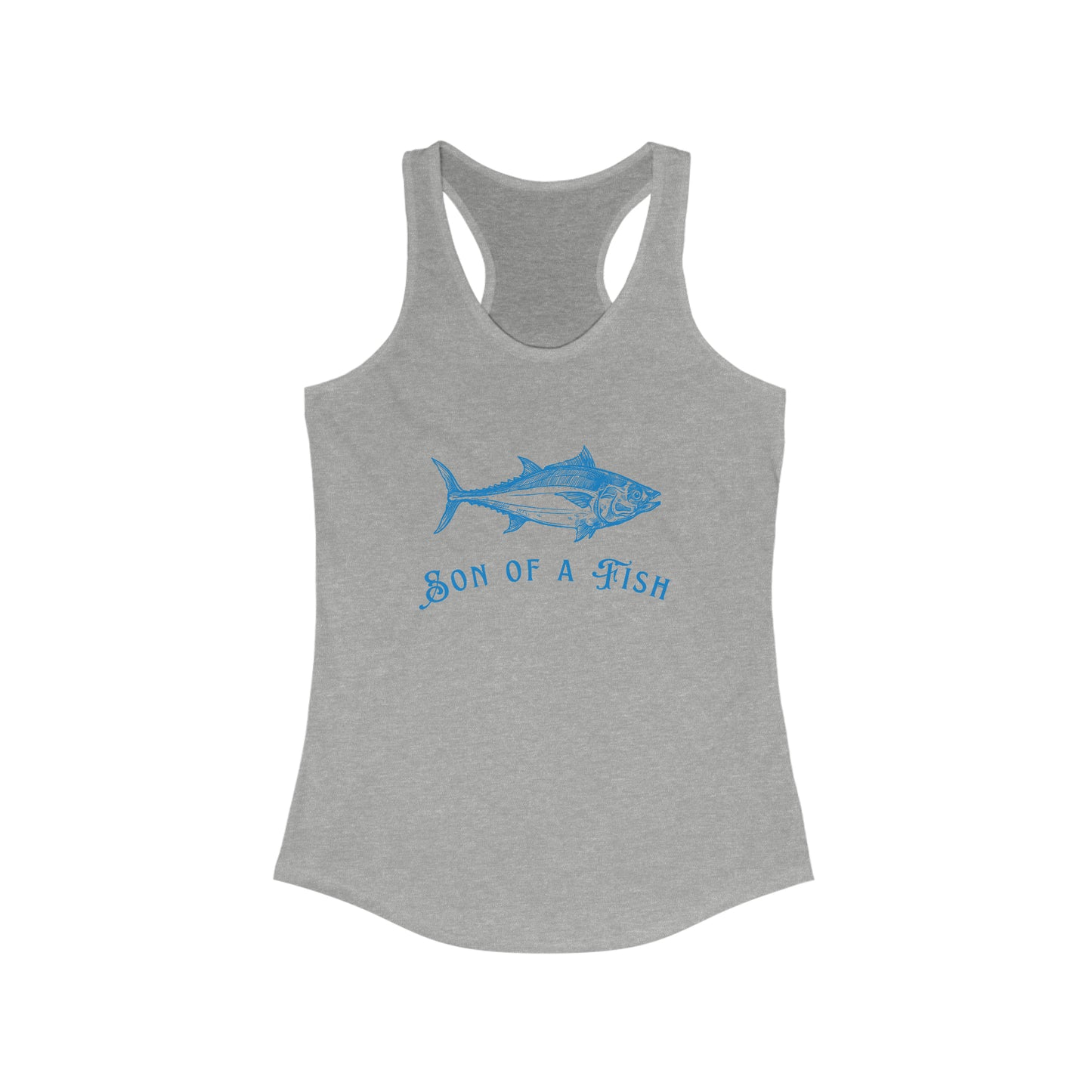 "Son of a Fish" Nautically Naughty Racerback Tank