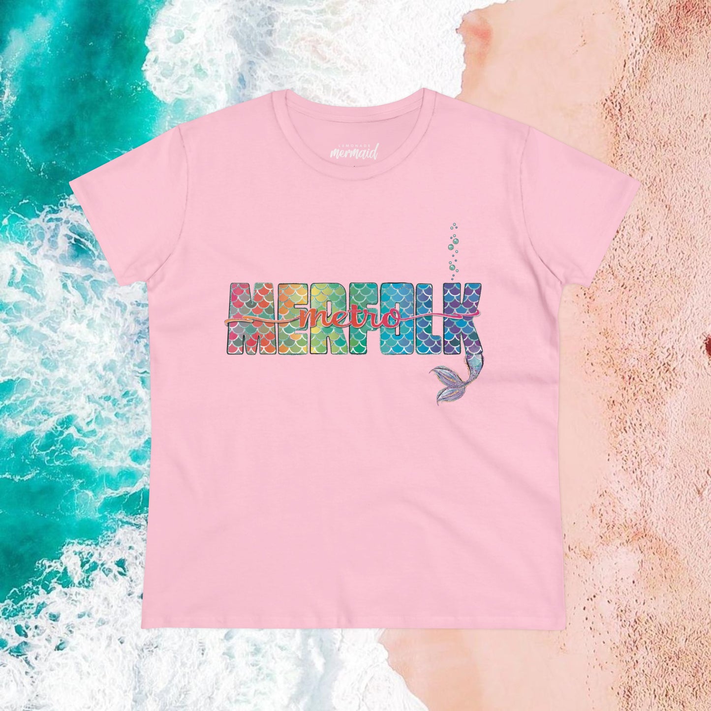 O-fish-al "Metro Merfolk" Semi-Fitted Graphic Tee (3 colors)