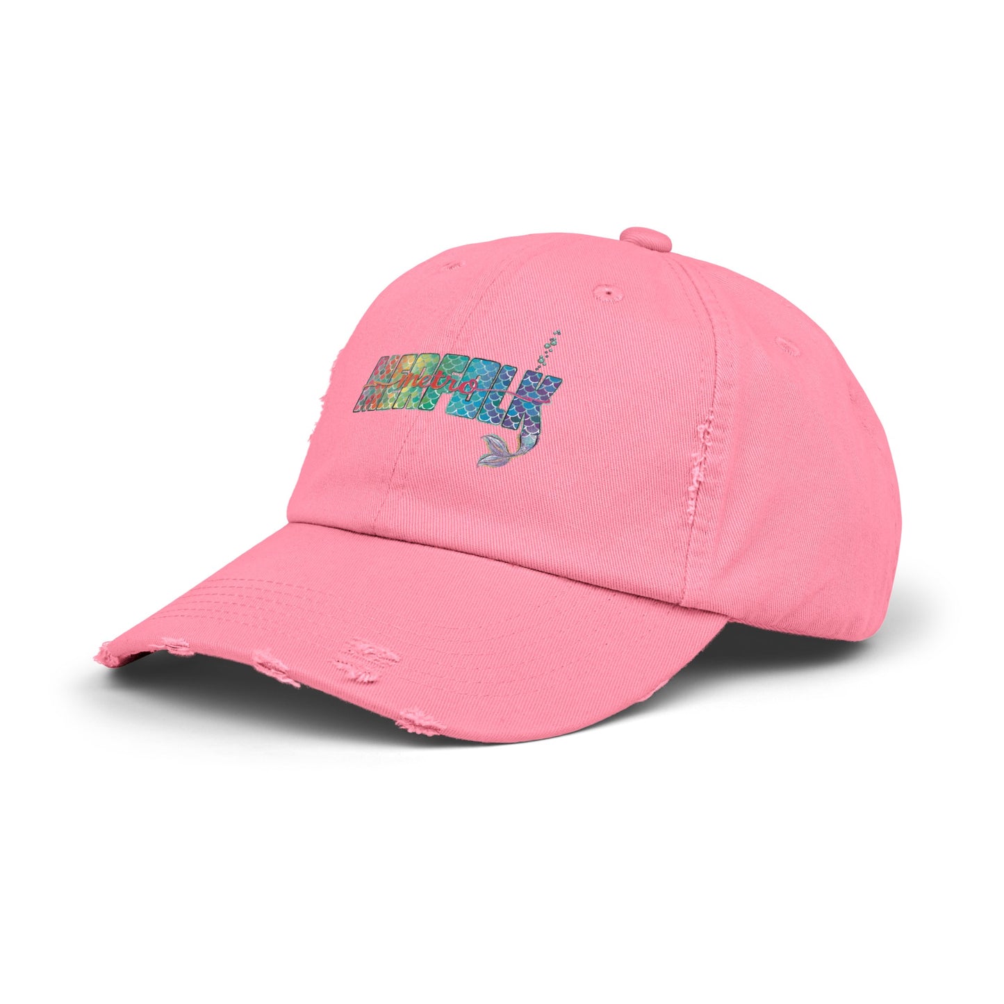 O-fish-al "Metro Merfolk" Distressed Cap