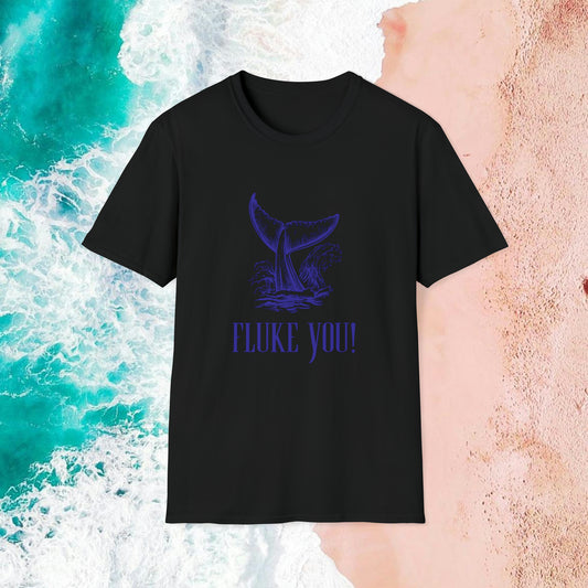 "Fluke You!" Nautically Naughty Men’s Tee