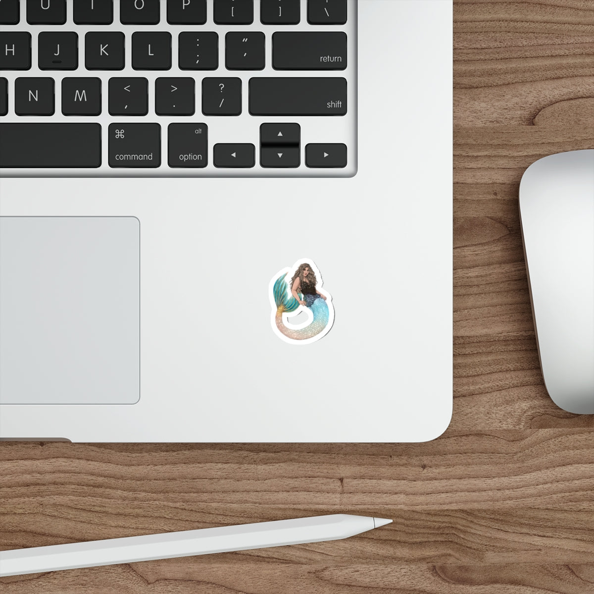 "The Lemonade Mermaid" Die-Cut Stickers