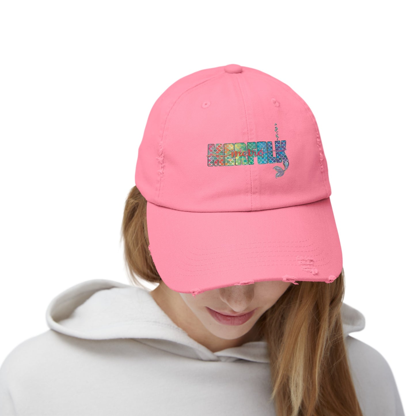 O-fish-al "Metro Merfolk" Distressed Cap