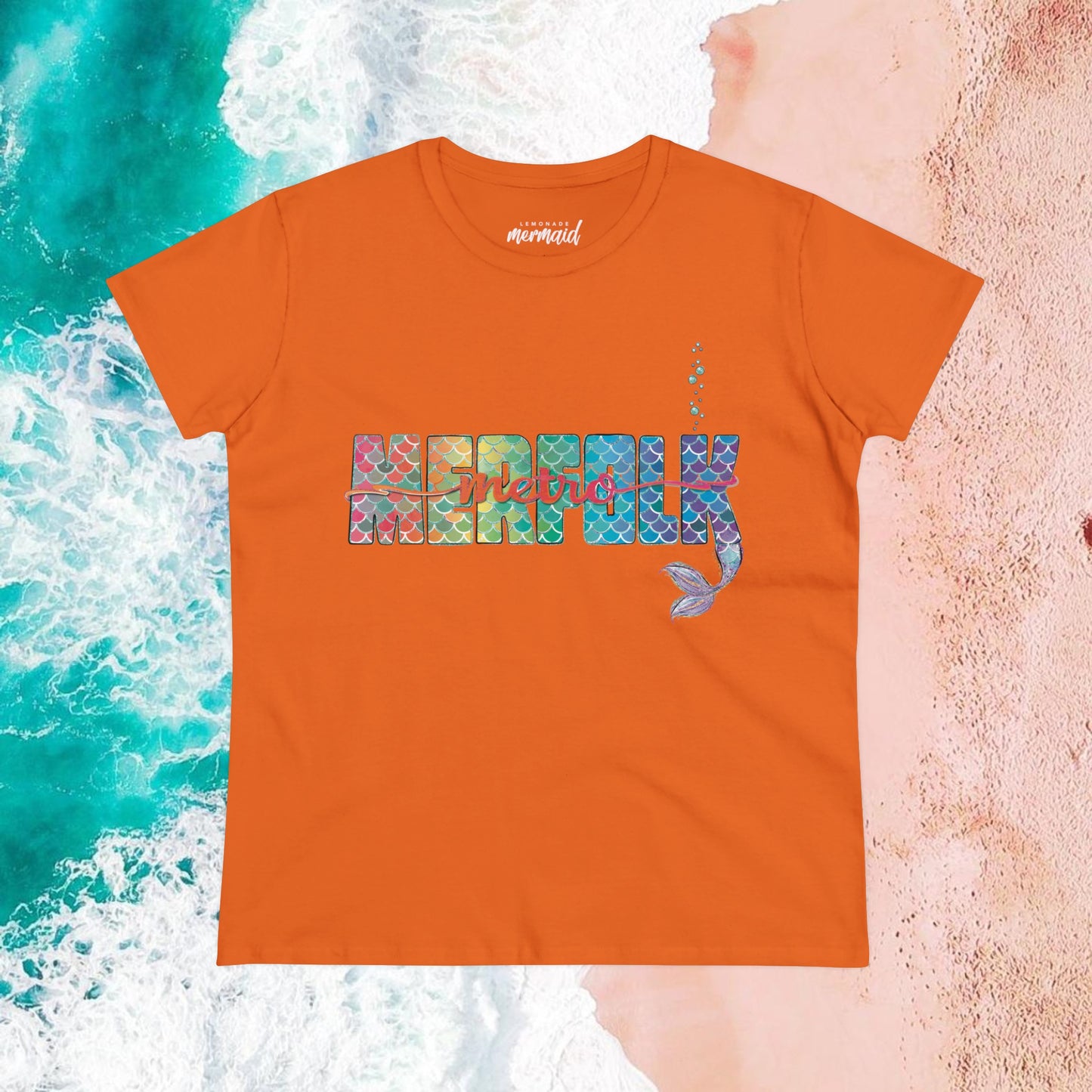 O-fish-al "Metro Merfolk" Semi-Fitted Graphic Tee (3 colors)