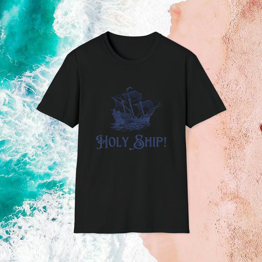 "Holy Ship!" Nautically Naughty Men’s Tee