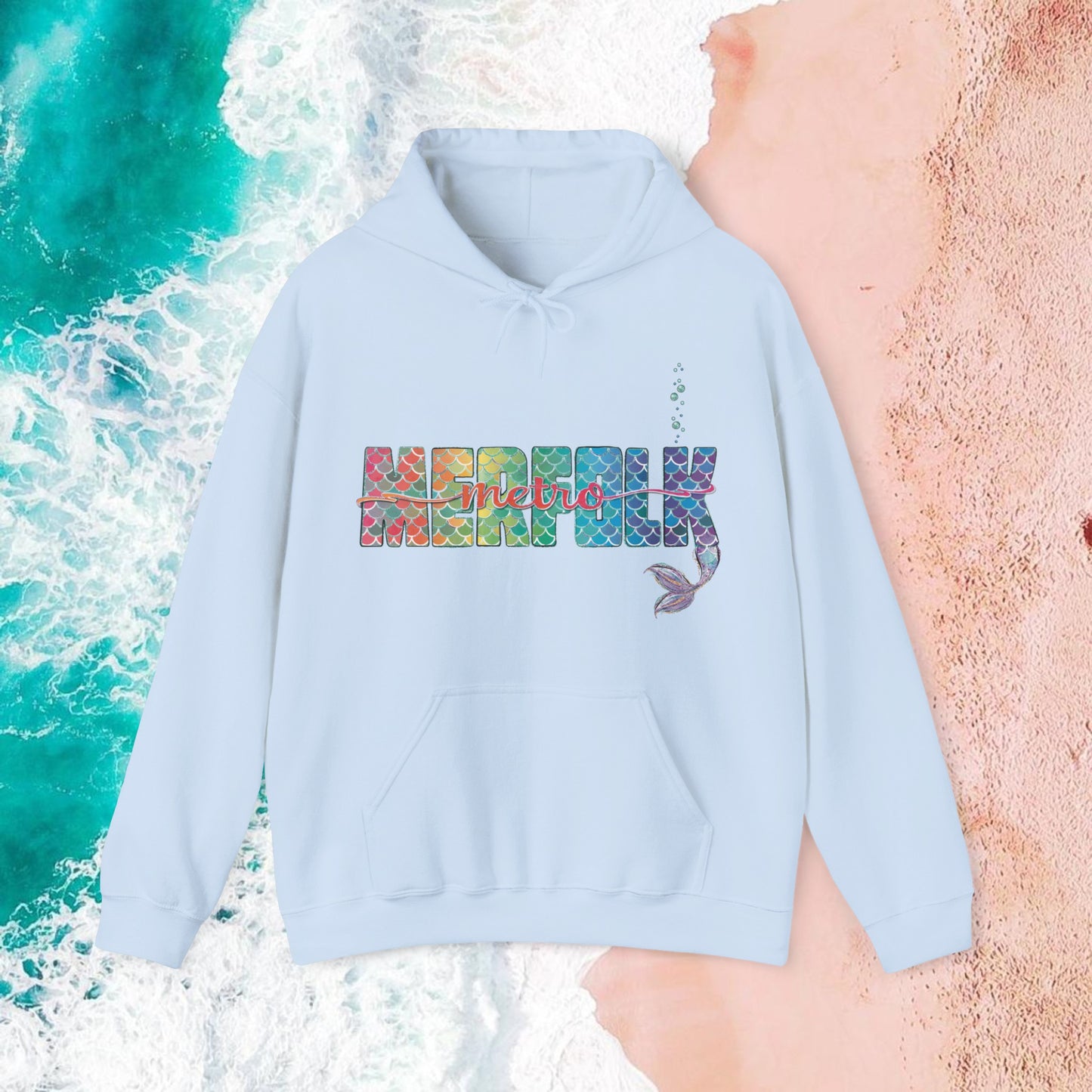 O-fish-al "Metro Merfolk" Unisex Hoodie