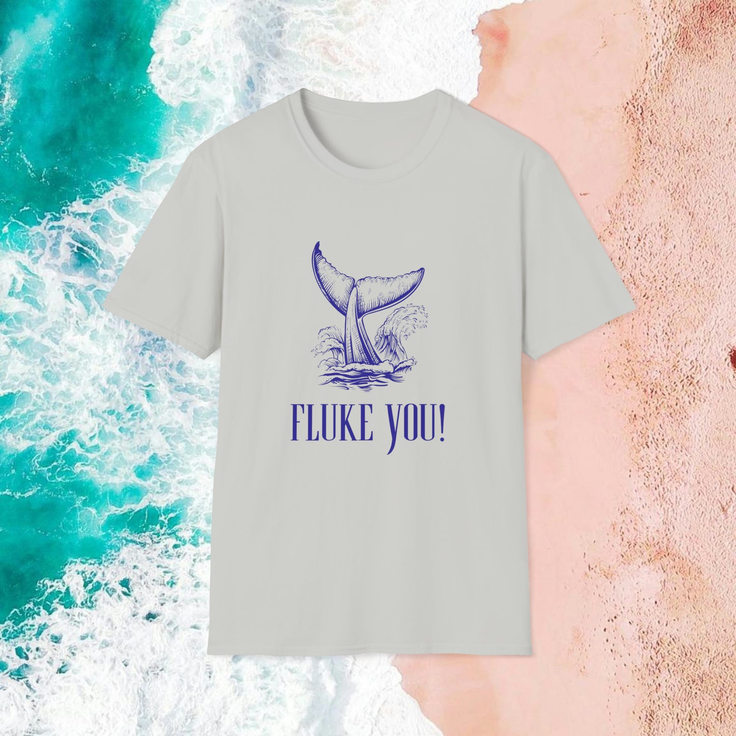 "Fluke You!" Nautically Naughty Men’s Tee