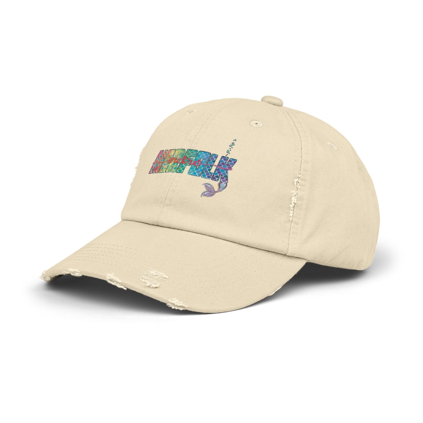O-fish-al "Metro Merfolk" Distressed Cap