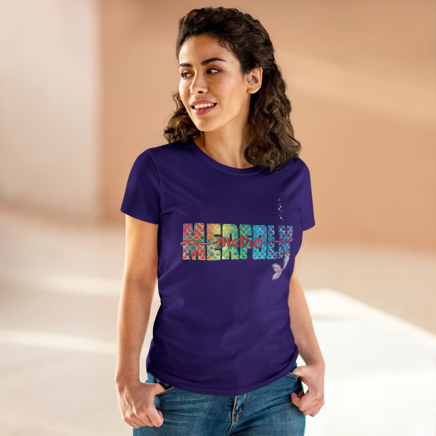 O-fish-al "Metro Merfolk" Semi-Fitted Graphic Tee (3 colors)