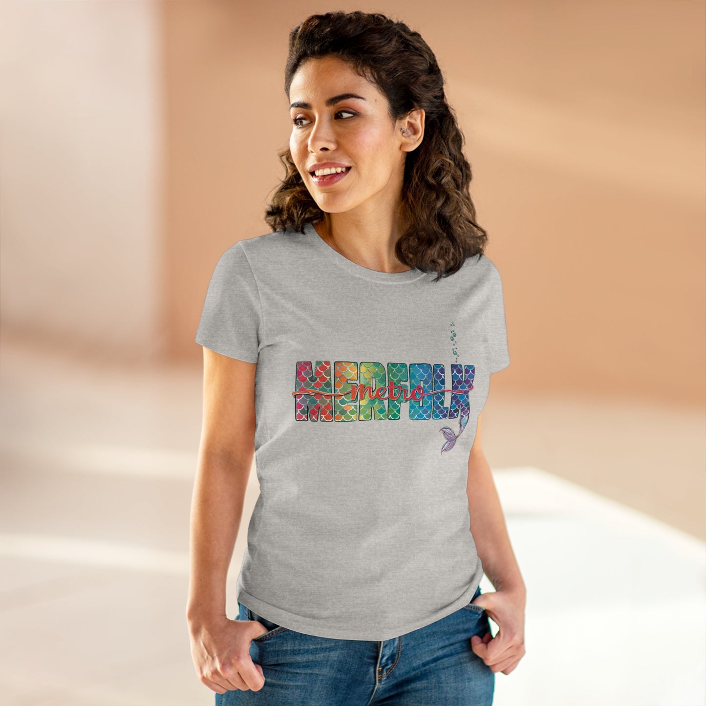 O-fish-al "Metro Merfolk" Semi-Fitted Graphic Tee (3 colors)
