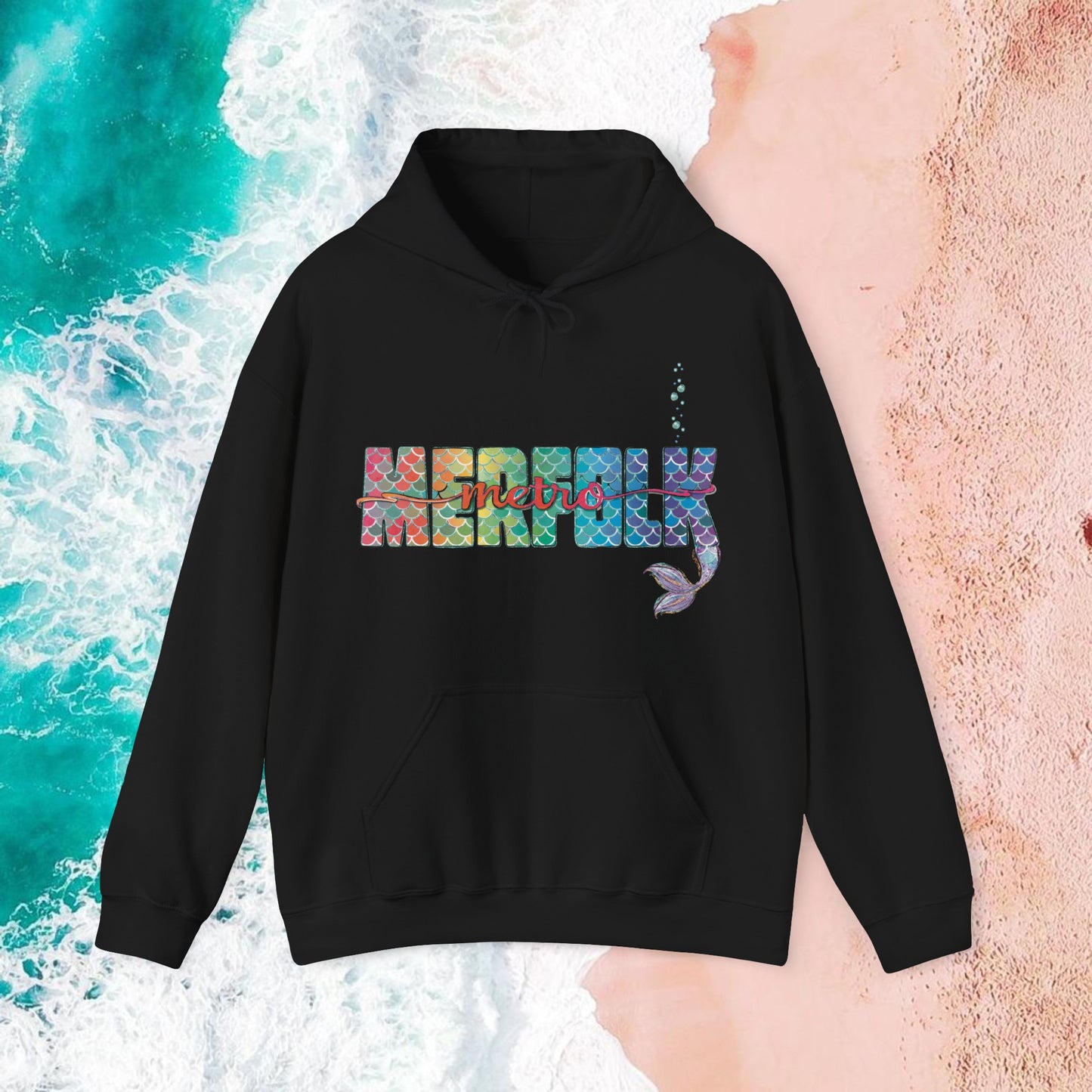 O-fish-al "Metro Merfolk" Unisex Hoodie