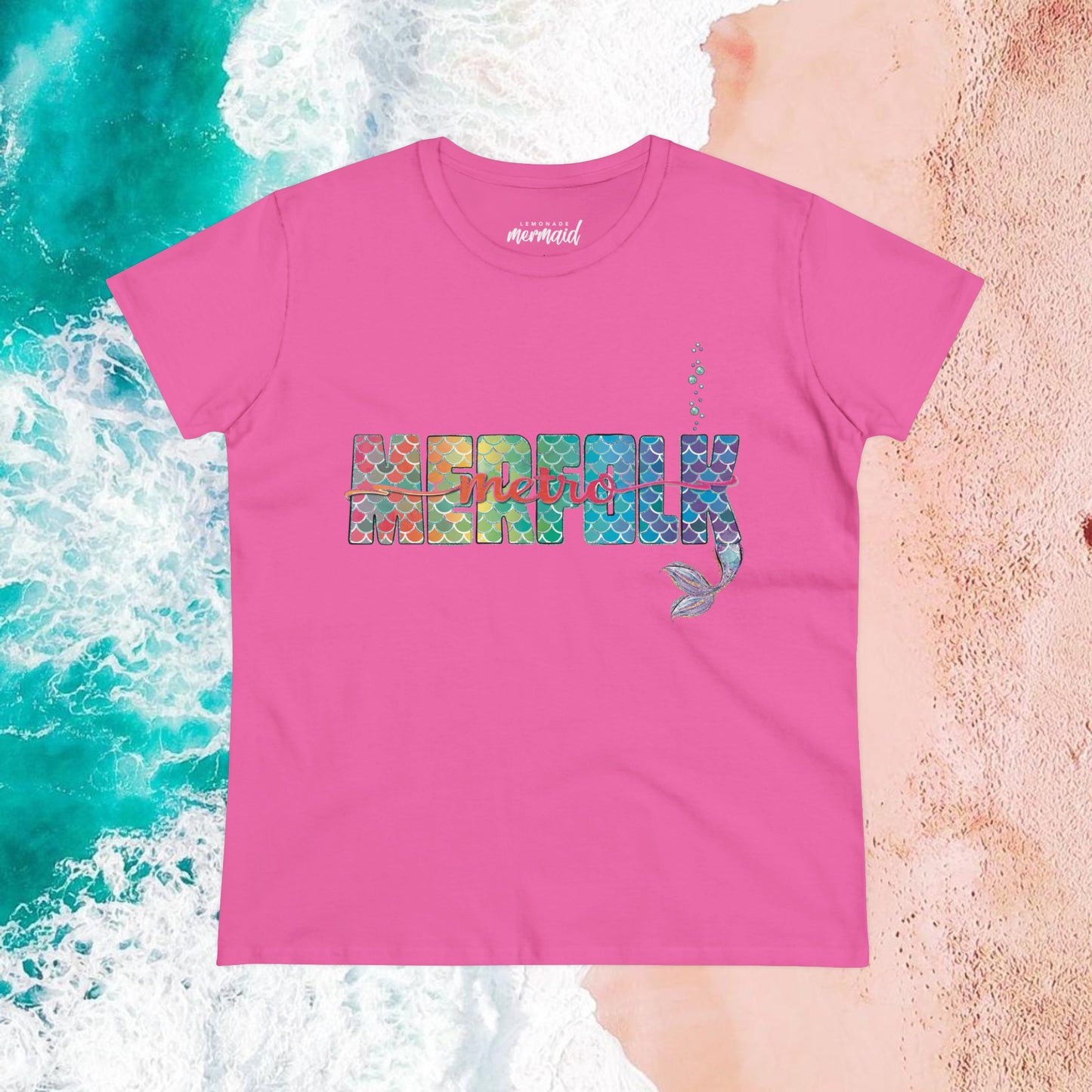 O-fish-al "Metro Merfolk" Semi-Fitted Graphic Tee (3 colors)