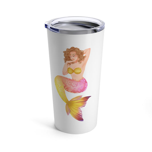 Lemonade Mermaid Tumbler (20oz)