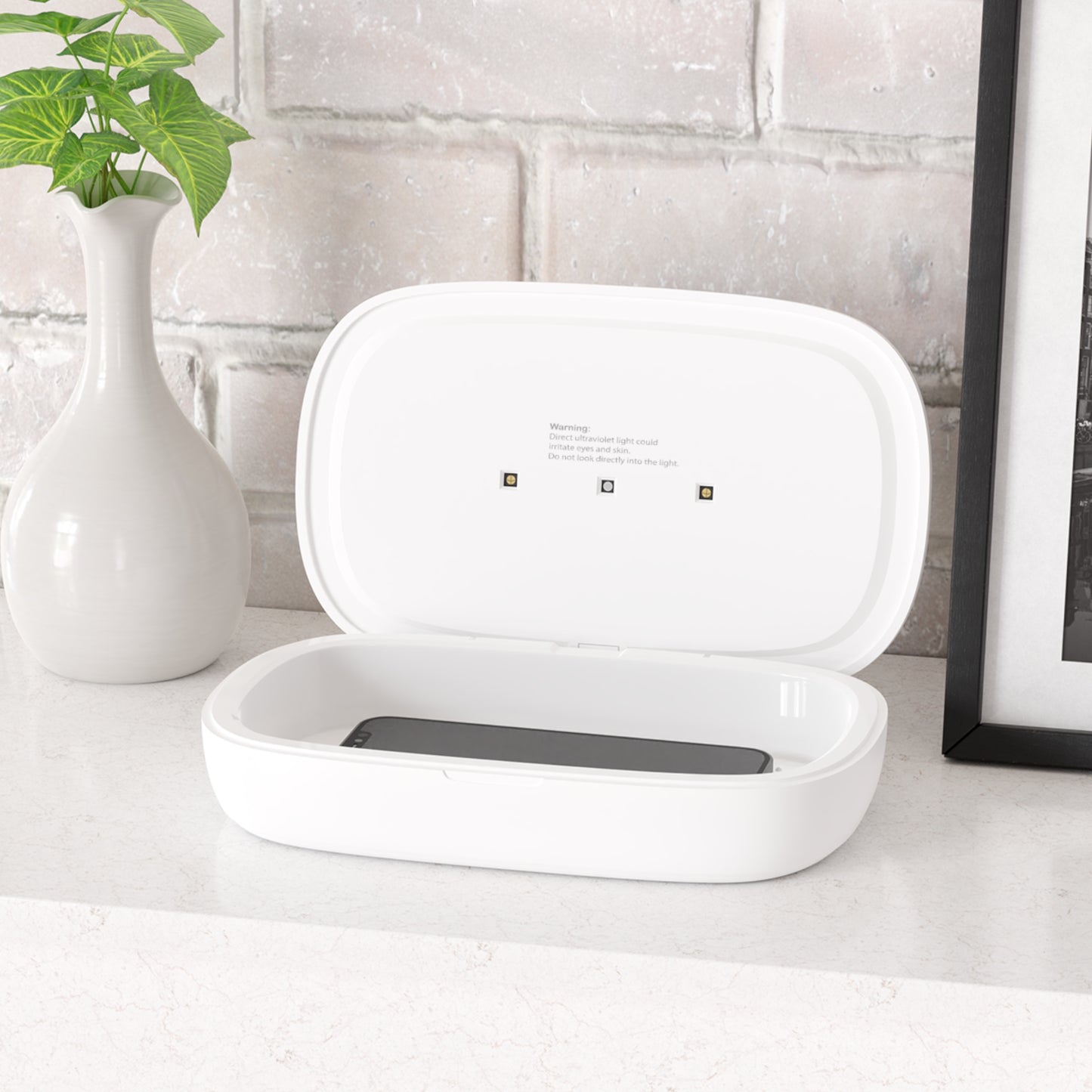 Save the Spat - Ollie Oyster UV Phone Sanitizer and Wireless Charging Pad