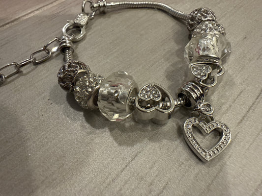 Shimmering Silver Bracelet