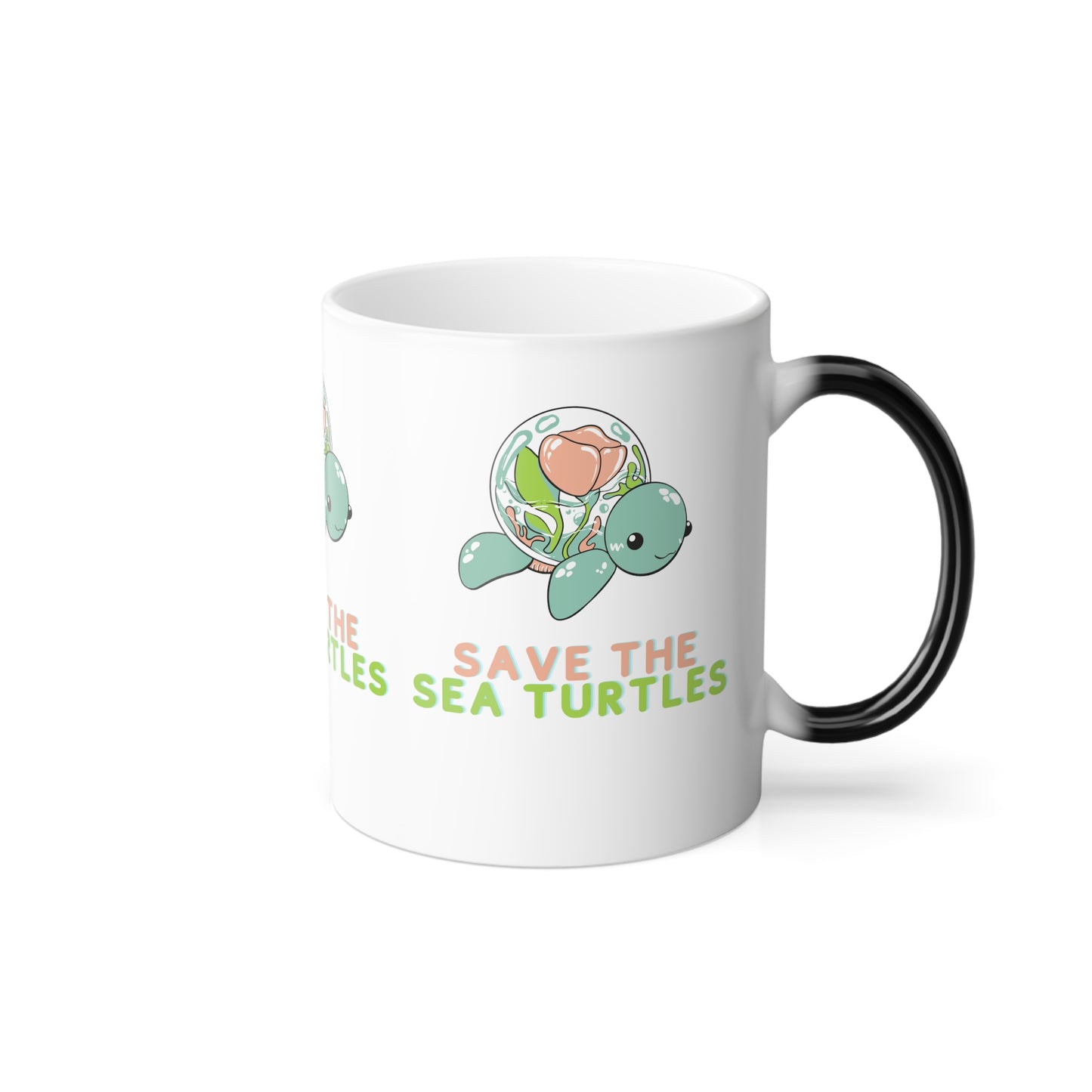 "Save the Sea Turtles" Color Changing Mug