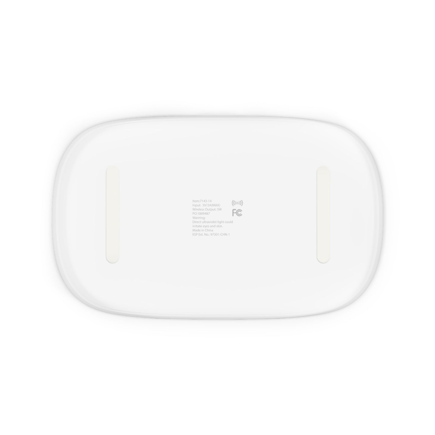 'Save the Spat' Oyster UV Phone Sanitizer and Wireless Charging Pad