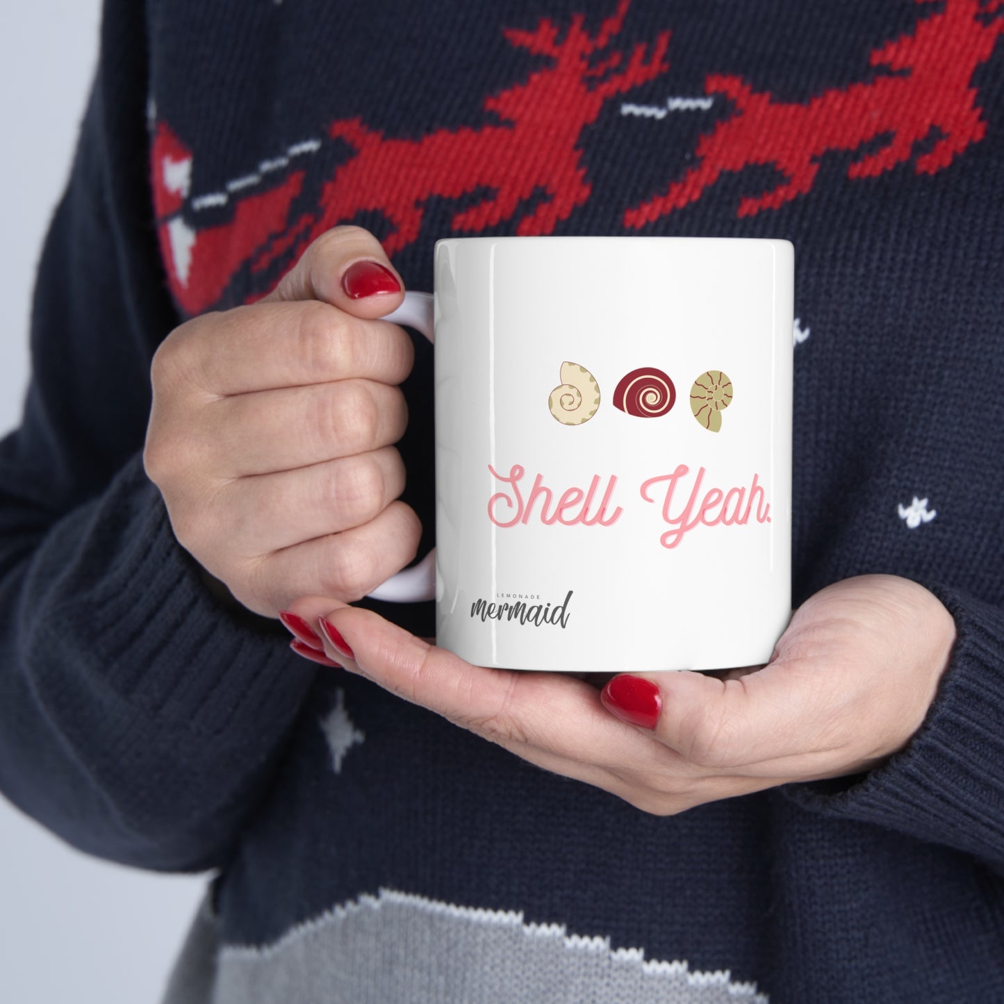 “Shell Yeah” Nautically Naughty Mug