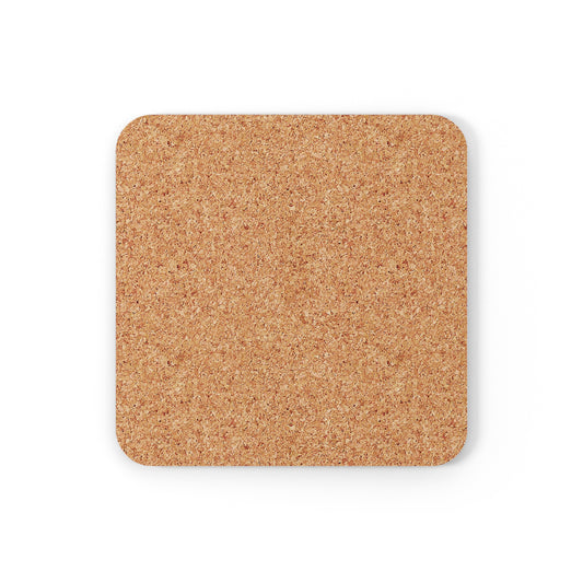 Beachy Seaside Seashell Cork Back Coaster Set