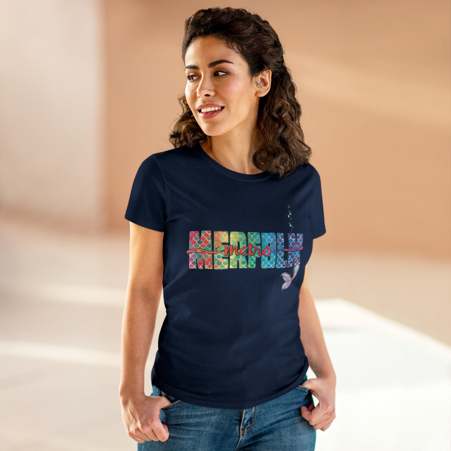 O-fish-al "Metro Merfolk" Semi-Fitted Graphic Tee (3 colors)
