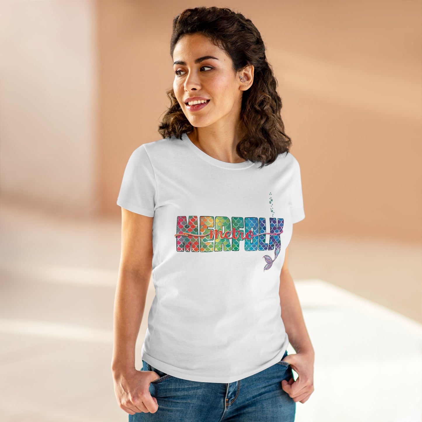 O-fish-al "Metro Merfolk" Semi-Fitted Graphic Tee (3 colors)
