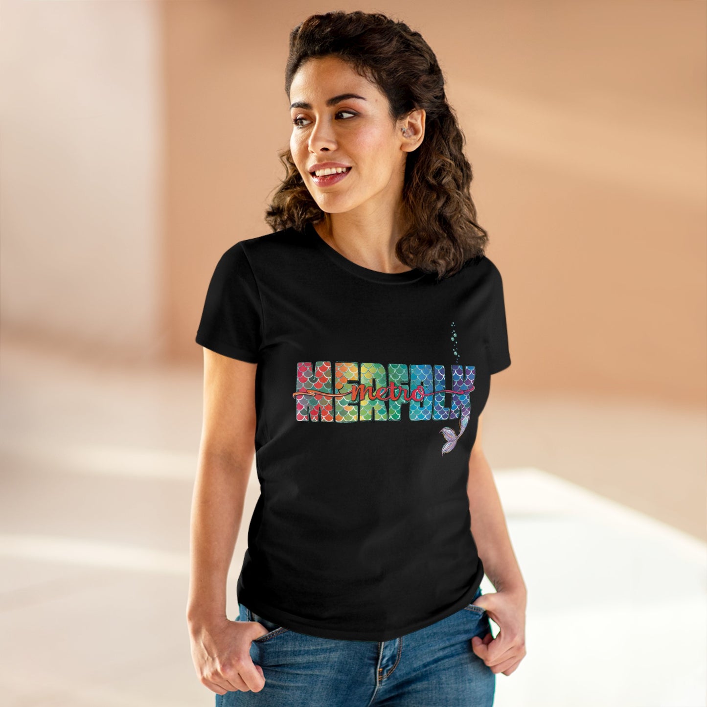 O-fish-al "Metro Merfolk" Semi-Fitted Graphic Tee (3 colors)
