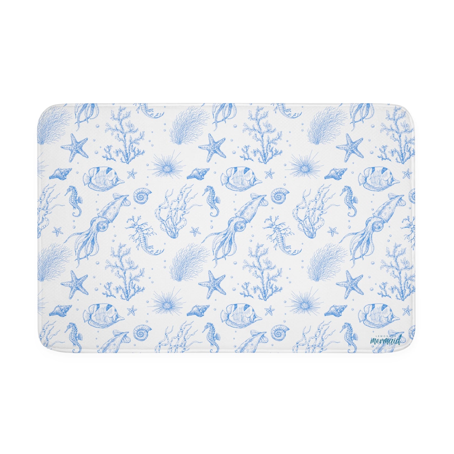 'Under the Sea' Luxe Memory Foam Bath Mat (2 sizes)