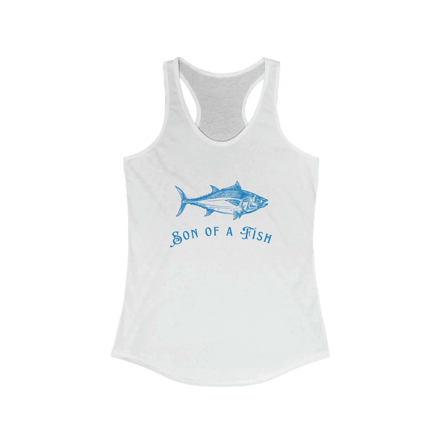 "Son of a Fish" Nautically Naughty Racerback Tank