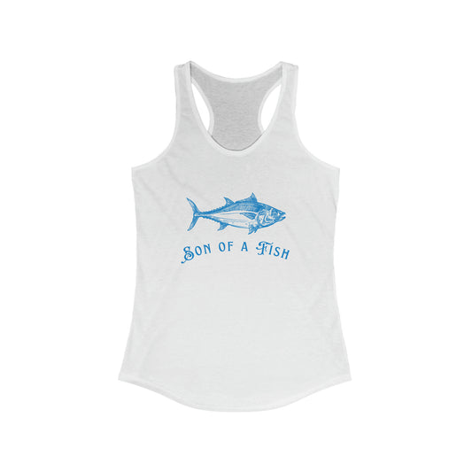 "Son of a Fish" Nautically Naughty Racerback Tank