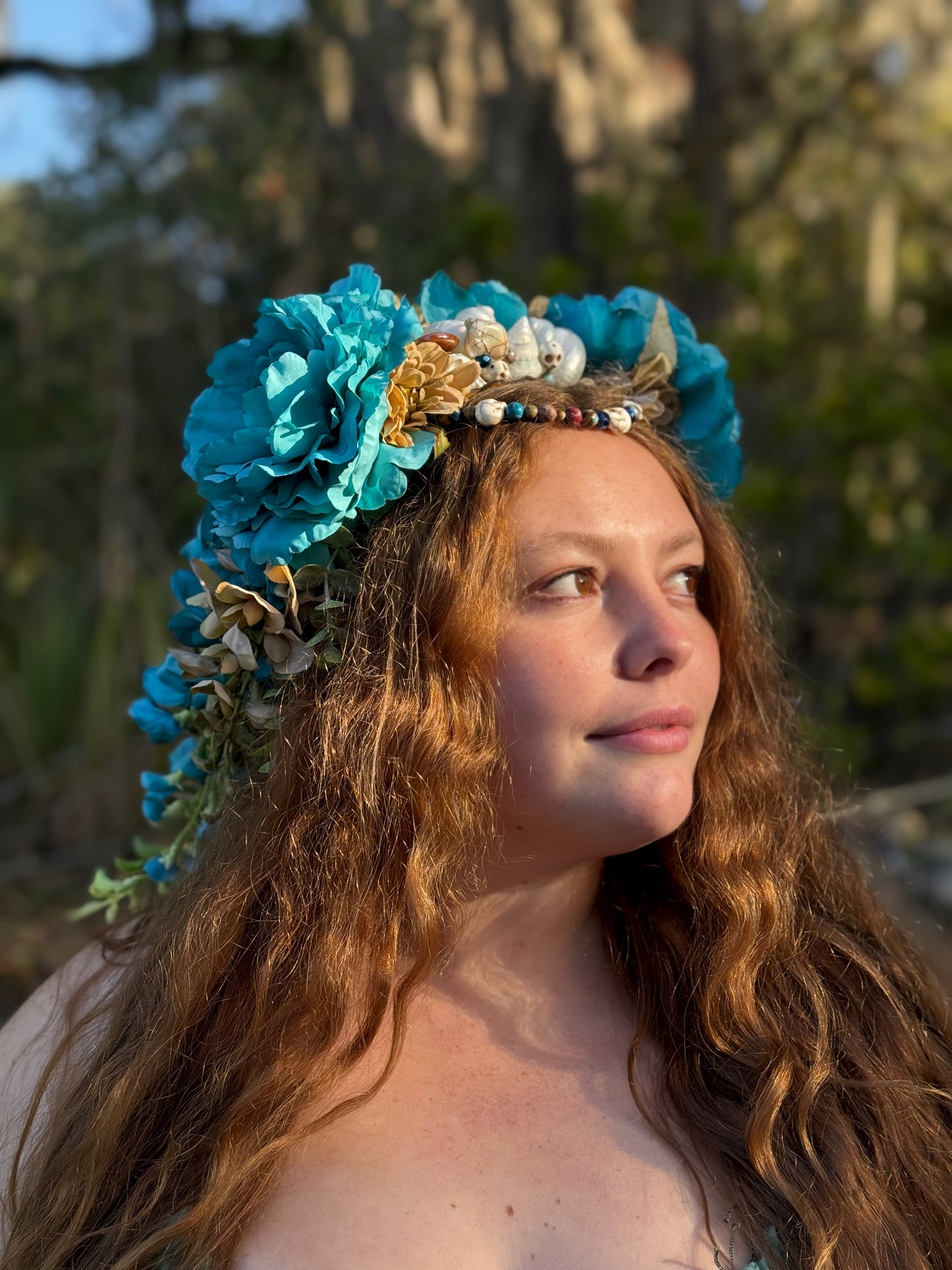 Custom Mermaid or Fairy Headdress Crown