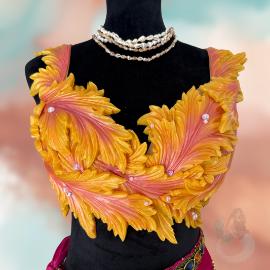 Siren Allure "Siren Seaweed" Custom Silicone Mermaid Top