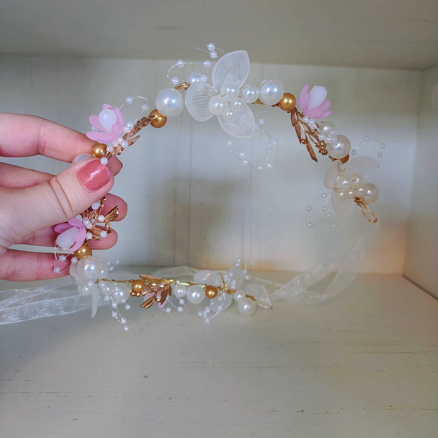 Blossoms Flexible Headband Crown (3 colors)