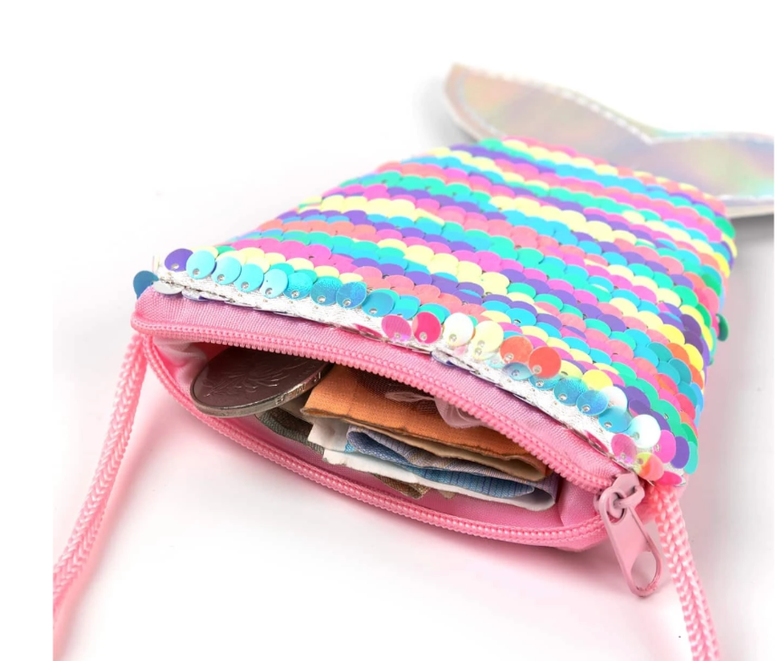 Sequin Mermaid Purse