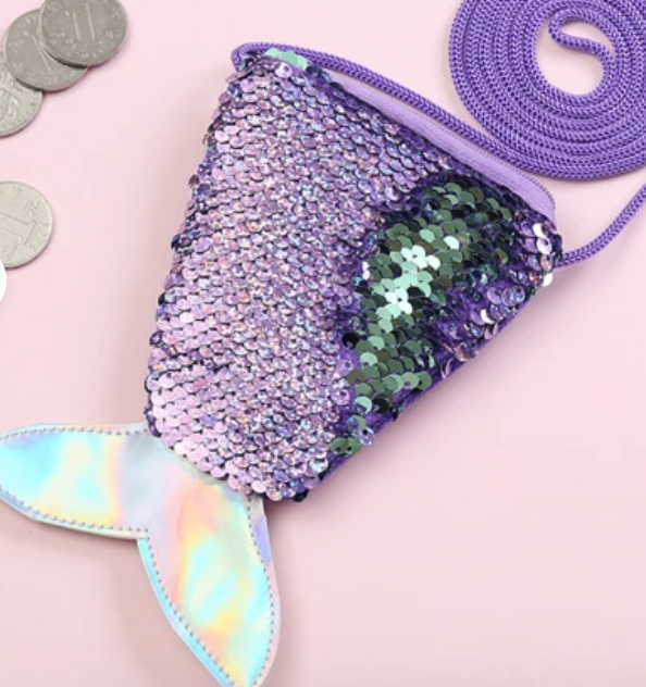Sequin Mermaid Purse