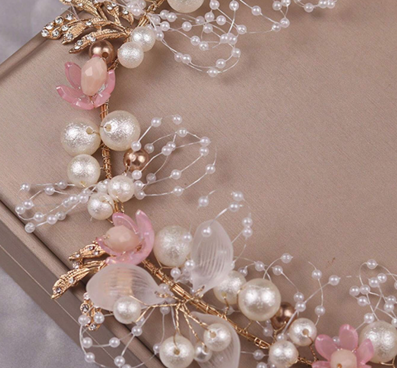 Blossoms Flexible Headband Crown