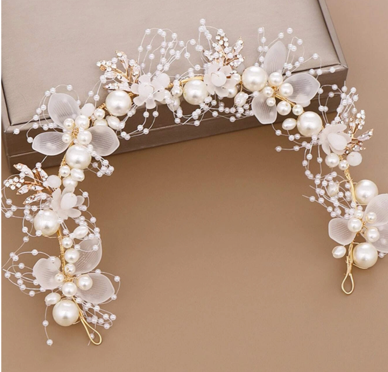 Blossoms Flexible Headband Crown