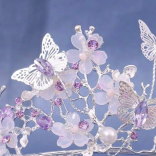 Butterfly Princess Crown (5 colors)