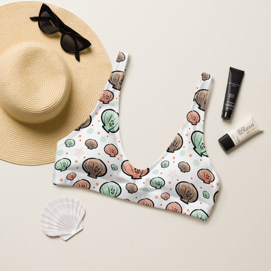 Save the Spat - Ollie Oyster Padded Bikini Top