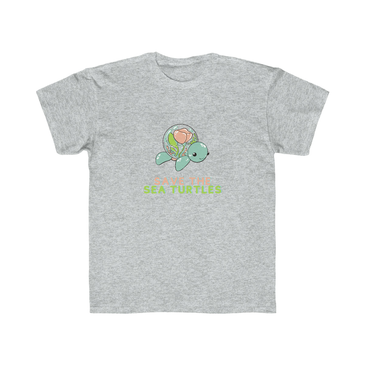 "Save the Sea Turtles" Kids' Regular Fit Tee