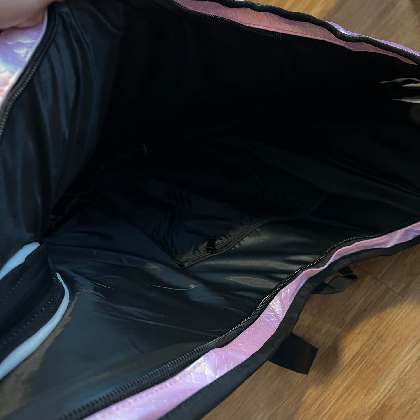 Mermaid Tail Iridescent Monofin Backpack (4 Colors)