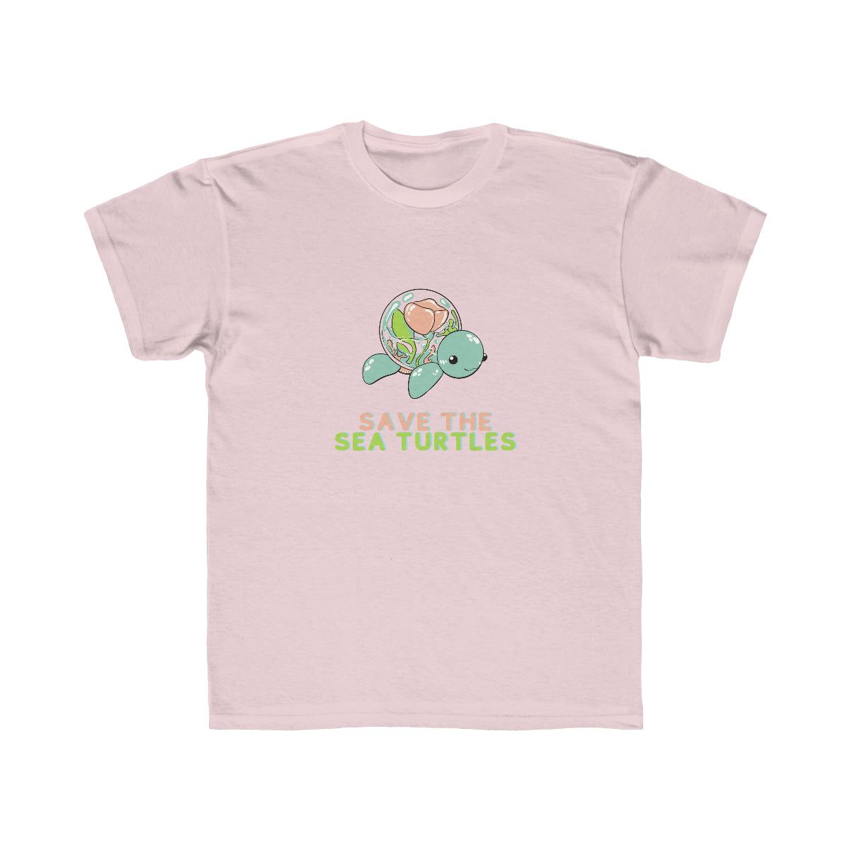 "Save the Sea Turtles" Kids' Regular Fit Tee