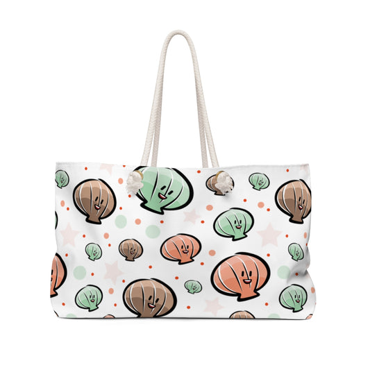 Ollie Oyster Oversized Weekender Tote