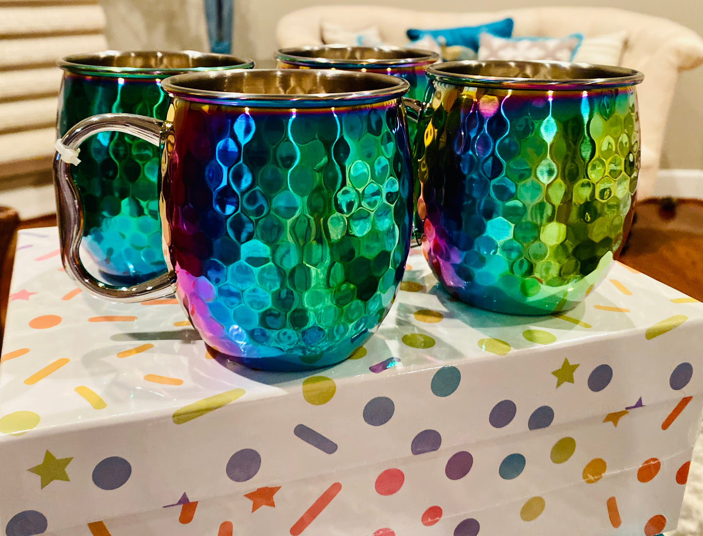 Lemonade Mermaid Moscow Mule Mug